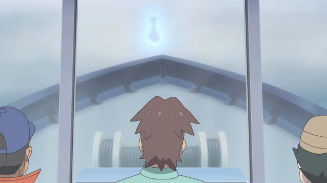 Los marineros se encuentran con una densa niebla y un misterioso Lapras en Pokémon Horizons Episodio 31 