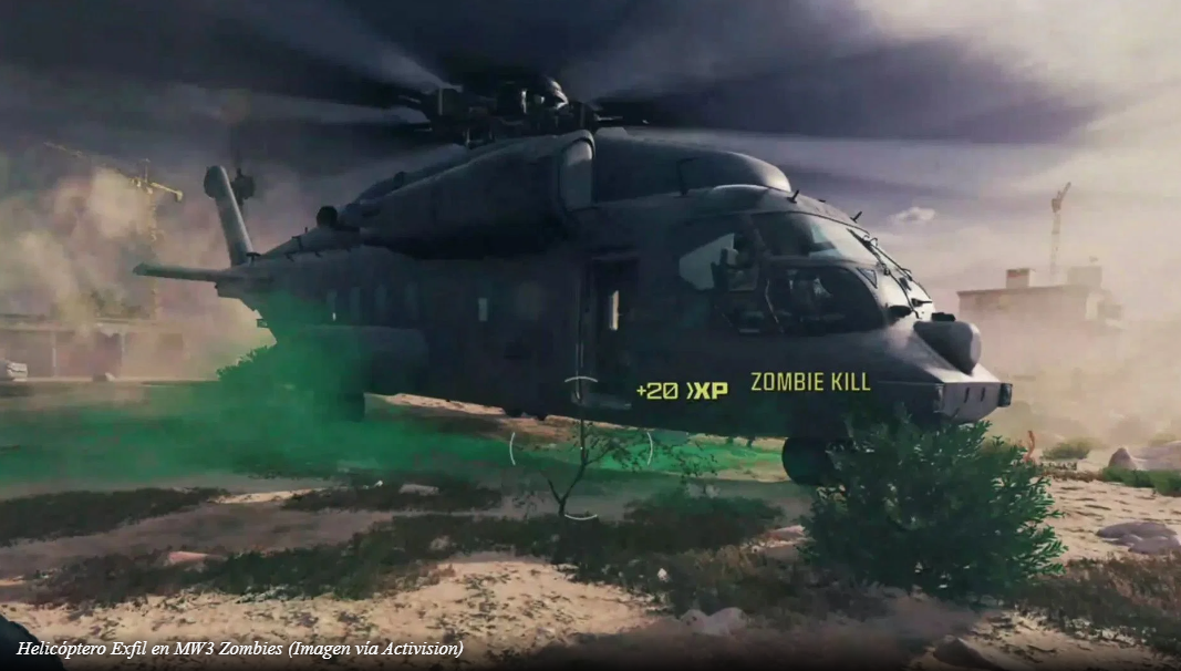 Cómo exfiltrar en Modern Warfare 3 Zombies